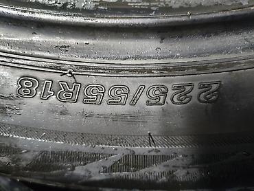 volvo 940: Шины 225 / 55 / R 18, Зима, Б/у, Пара, Легковые, Япония, Bridgestone — 4