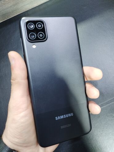 işlənmiş samsung telefonlar: Samsung Galaxy A12, 64 GB, rəng - Qara