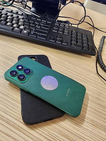 telefonlae: Honor X8b, 128 GB, rəng - Yaşıl, Barmaq izi, Face ID — 1