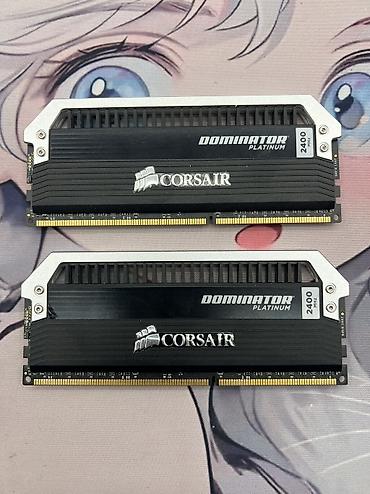 ssd 2: Оперативная память (RAM) для ПК, Б/у, Corsair, 16 ГБ, DDR3, 2400 МГц — 2