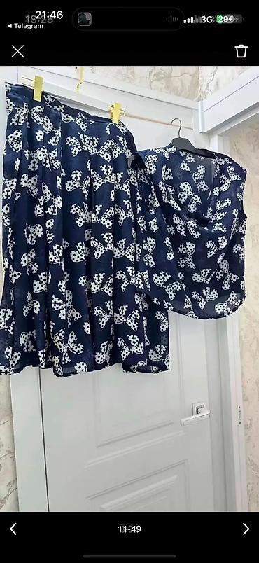 Костюмы с юбкой: Одежда женская покупала в Италии/Дубаи, размеры от 48 до 58, новое и — 39