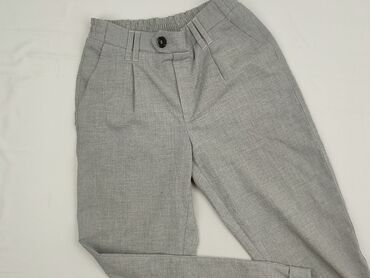 Women: Material trousers for women, Bershka, size XS (EU 34)