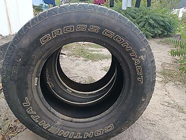 Шины 265 / 65 / R 17, Всесезонная, Б/у, Пара, Внедорожные (АТ/МТ), Continental at lalafo.kg Шины 265 / 65 / R 17, Всесезонная, Б/у, Пара, Внедорожные (АТ/МТ), Continental