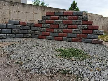каменный шпон: Город Токмок Все Виды Пескаблока,Декоративные стеновые блоки — 6