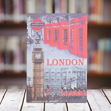 сафа: Книга с кодовым замком, выполненная в виде книги с обложкой "Лондон" — 3