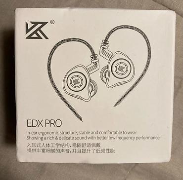 musigi: KZ EDX PRO qulaqdaxili monitorlar - Tip: Qulaqdaxili (IEM) — 3