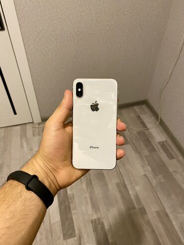 Техника и электроника: IPhone X, 64 ГБ, Белый, Отпечаток пальца, Беспроводная зарядка, Face ID