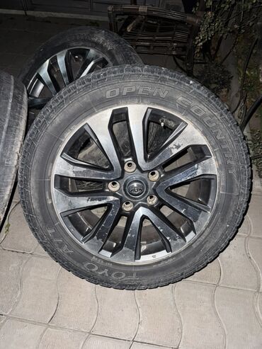 купить диски на внедорожник: Дөңгөлөктөр монтажда 265 / 50 / R 20, All-season, Комплект, Жол тандабастар (АТ/МТ), Куйма, тешиктери - 5