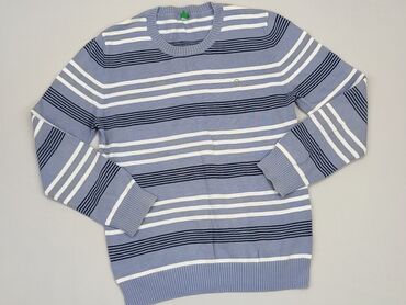 sweterek z kokardkami na rekawach: Sweterek, Benetton, 10 lat, 134-140 cm, stan - Dobry