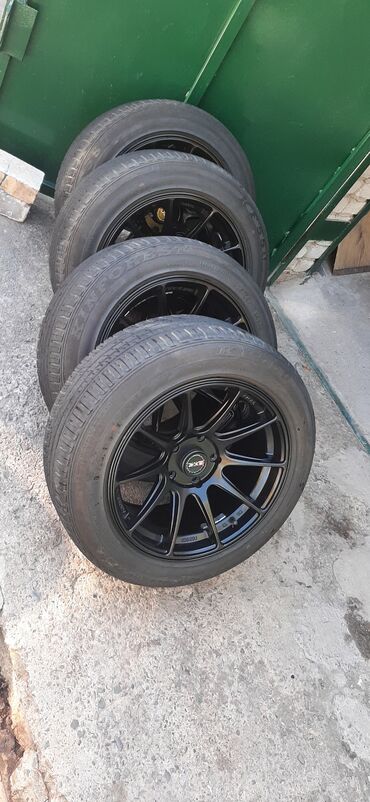 Колеса в сборе: Колеса в сборе 205 / 55 / R 16, Лето, Б/у, Комплект, Легковые, Литые, отверстий - 5 — 1