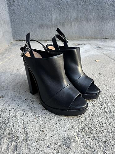 Босоножки, сандалии, шлепанцы: Босоножки, 38.5, 39, Zara, Новый, цвет - Черный, Самовывоз, Платная доставка — 5