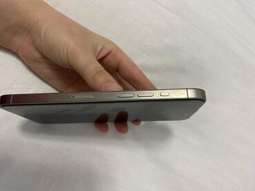 iphone 15 pro max цена ош: IPhone 15 Pro Max, Б/у, 256 ГБ, Зарядное устройство, Коробка, 91 %