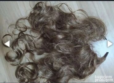 Perike i klipse: Prodajem prirodnu kosusniženu . na stanju ;perika prirodna — 7