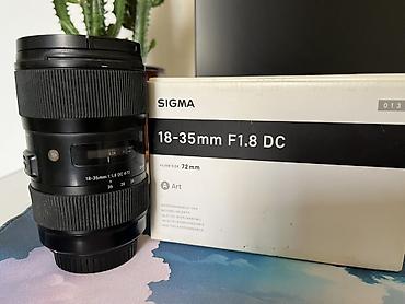 sigma 2470mm: Объектив Sigma 18–35mm F1.8 DC Art (Кроп объектив) - Комплектация по — 1