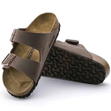 arizona: Босоножки, 40, Birkenstock, Новый, цвет - Коричневый, Платная доставка, Бесплатная доставка, Самовывоз — 2