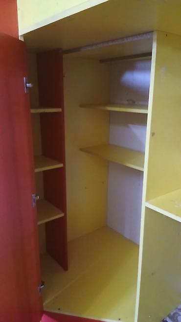 used bed: Продаю кровать/шкаф/парта 3в1 с матрасом боконбаева/уметалиева — 2