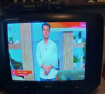 Televizorlar: LG kineskop televizor + SuperMax rəqəmsal TV qəbuledicisi dəsti — 1