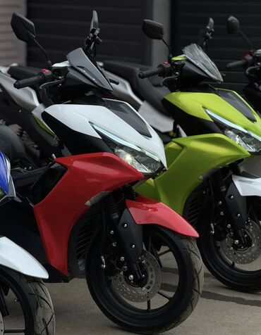 Мотоциклдер жана мопеддер: Макси скутер 150 куб. см, Бензин, Жаңы