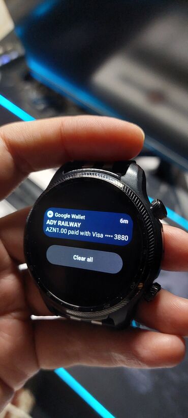 Smart saatlar: İşlənmiş, Smart saat, rəng - Qara — 8