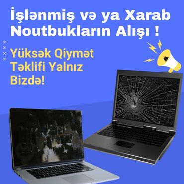 notebook çantası: 💻 İşlənmiş və Xarab Noutbukların Alışı! 🔧 Artıq istifadə etmədiyin