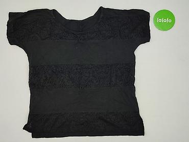 bluzki czarne basic: T-shirt damski, rozmiar 2XL — 2