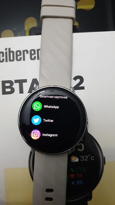 Другие смарт-часы: Смарт-часы Ciberer BTalk 2 - Круглый AMOLED‑дисплей 1.43" - Корпус из — 6