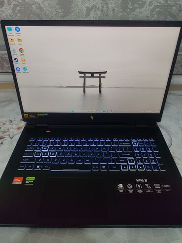 чехол для ноутбука: Ноутбук, Acer, 16 ГБ ОЗУ, AMD Ryzen 7, 17.3 ", Б/у, Игровой, память SSD