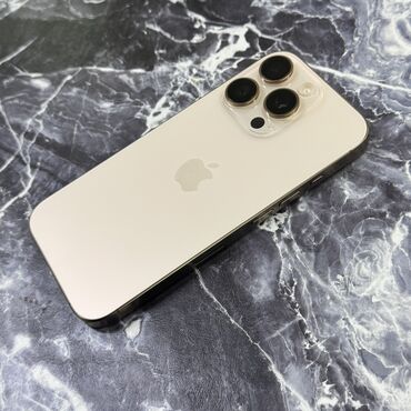 Apple iPhone: IPhone 16 Pro, Б/у, 256 ГБ, Desert Titanium, Коробка, 93 % — 3