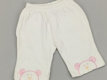 letnia sukienka biala: Leggings, 0-3 months, condition - Very good