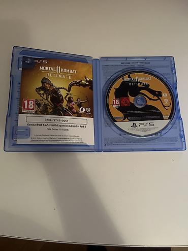 Видеоигры и приставки: Playstation 5 üçün mortal kombat 11 ultimate diski ideal vəziyyətdə — 1