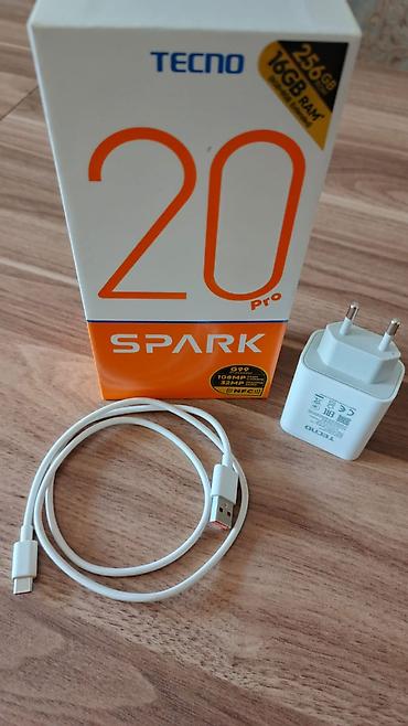 tecno spark 30 pro: Tecno Spark 20 Pro, 256 GB, rəng - Sarı, Kredit — 7