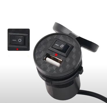 б у зарядное устройство для автомобильного аккумулятора: DC9-24V универсальное водонепроницаемое зарядное устройство USB для