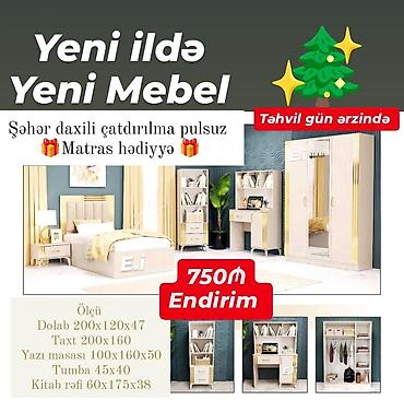 Yataq otağı dəstləri: Təknəfərlik çarpayı, Dolab, Yeni -da lalafo.az — 10 Yataq otağı dəstləri: Təknəfərlik çarpayı, Dolab, Yeni — 10
