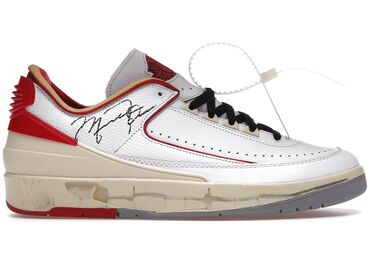 arctic air: Продаю Jordan 2 Retro Low SP Off-White White Red В почти новом