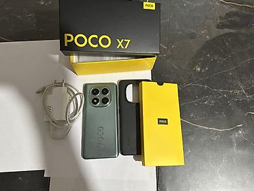 Poco: Poco X7, Б/у, 256 ГБ, цвет - Голубой, 2 SIM — 2
