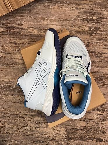 волейбольный кроссовки асикс бишкек: Мужские кроссовки, 42, Asics, Новый, цвет - Голубой, Бесплатная доставка — 2