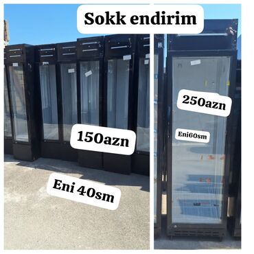 Soyuducu vitrinləri: Sok üçün, 2 * 2 * 40, İşlənmiş, Ünvandan götürmə