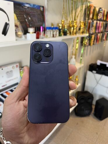 iphone 14 pro satilir: IPhone 14 Pro, 256 GB, Deep Purple, Barmaq izi, Face ID, Hissə-hissə ödəniş