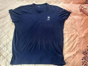 Futbolkalar: Futbolka, Emporio Armani, 3XL, rəng - Göy — 8