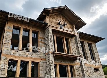 Продажа коттеджей и домов: Шикарный кирпичный дом с современным архитектурным проектом у подножия — 12