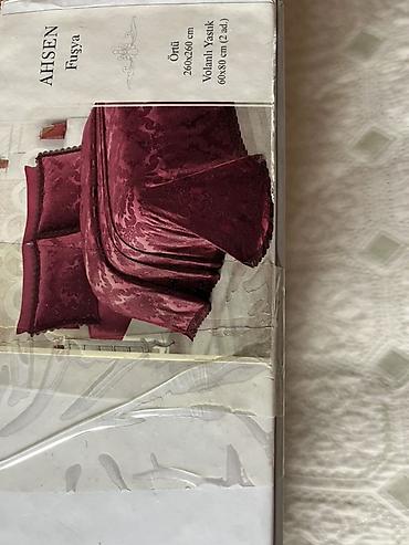 Постельное белье: Dantela Vita Piqué Collection – Ahsen modeli (Fuşya) Yataq otağı üçün — 2
