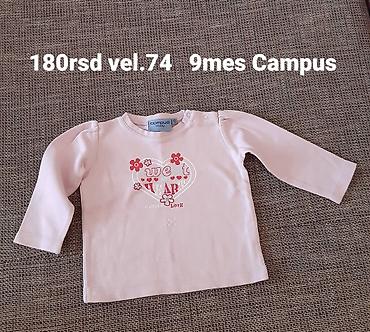 sinsay decaci: Dečija majica dugih rukava Campus Baby. - Veličina: 74 (za oko 9 — 1