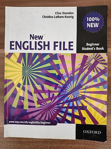 kitab derslik: Məhsul: Oxford English File/New English File – Beginner səviyyəsi üçün — 2
