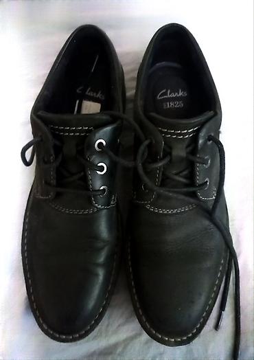 clarks обувь: Мужские туфли, 42, Clarks, Б/у, цвет - Черный, Самовывоз — 1