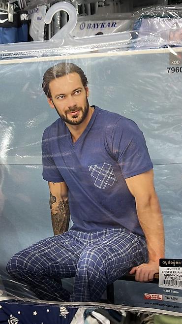 Домашние костюмы: Мужской домашний костюм, L, M, S, Новый, Бесплатная доставка, Платная доставка, Самовывоз — 5