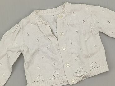 białe sukienki letnie plażowe: Cardigan, George, 3-6 months, condition - Good