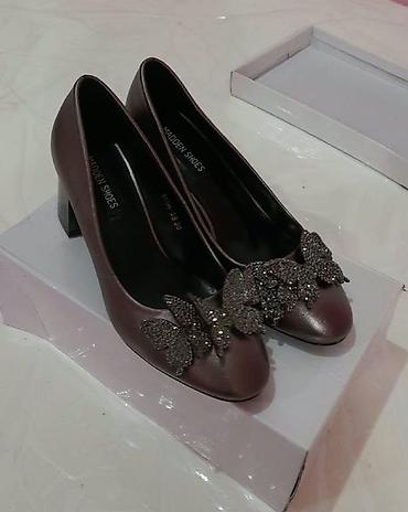 massimo dutti ispaniya: Qadın klassik tufliləri - Rəng: metalik ölçü36 - Model: yumru — 2