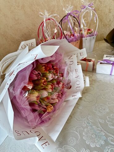 Sifarişlə əl işləri: Zefirden hazirlanan yumusaq dadli zerersiz lyeli gul buketleri — 13