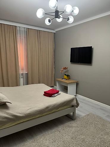 Посуточная аренда квартир: 1 комната, Душевая кабина, Постельное белье, Кондиционер — 3