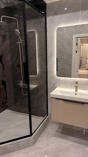 Квартиры: 2 комнаты, 81 м², Джальская больница Элитка, 12 этаж, Дизайнерский ремонт — 9